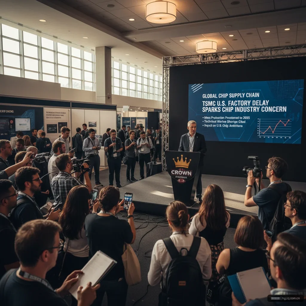 皇冠足球体育 - 皇冠足球体育：台积电美国工厂延期计划引发芯片行业关注 配图1